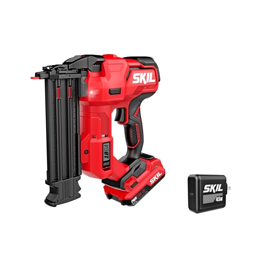 Isma Ngilページ SKIL PWR CORE 20 Brushless 20V 18Ga Brad Nailer Kit